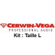 Kit Système Cerwin Vega : Taille L